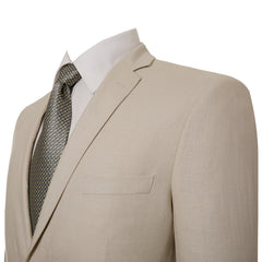 Men's Casual Sport Coat Slim Fit Lightweight Linen Blazer Jacket
