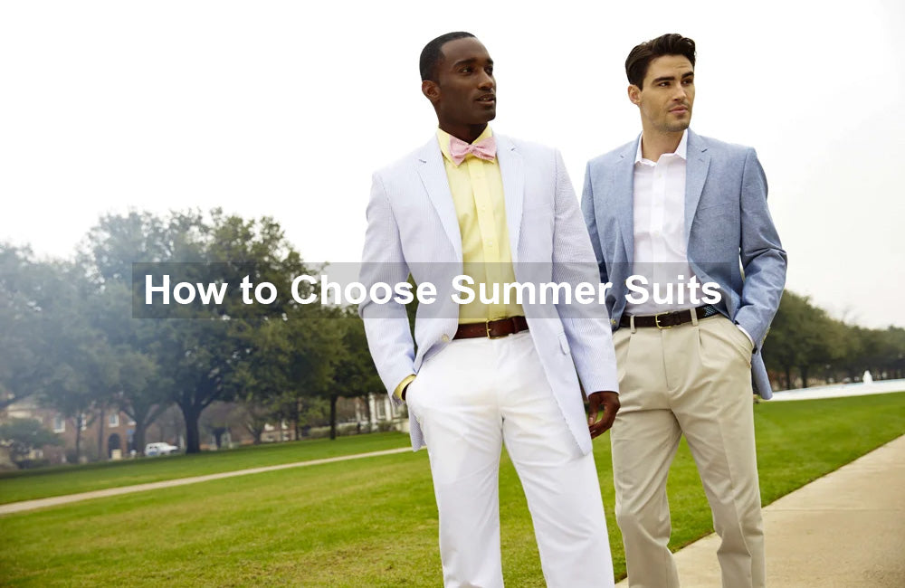How to Choose Summer Suits
