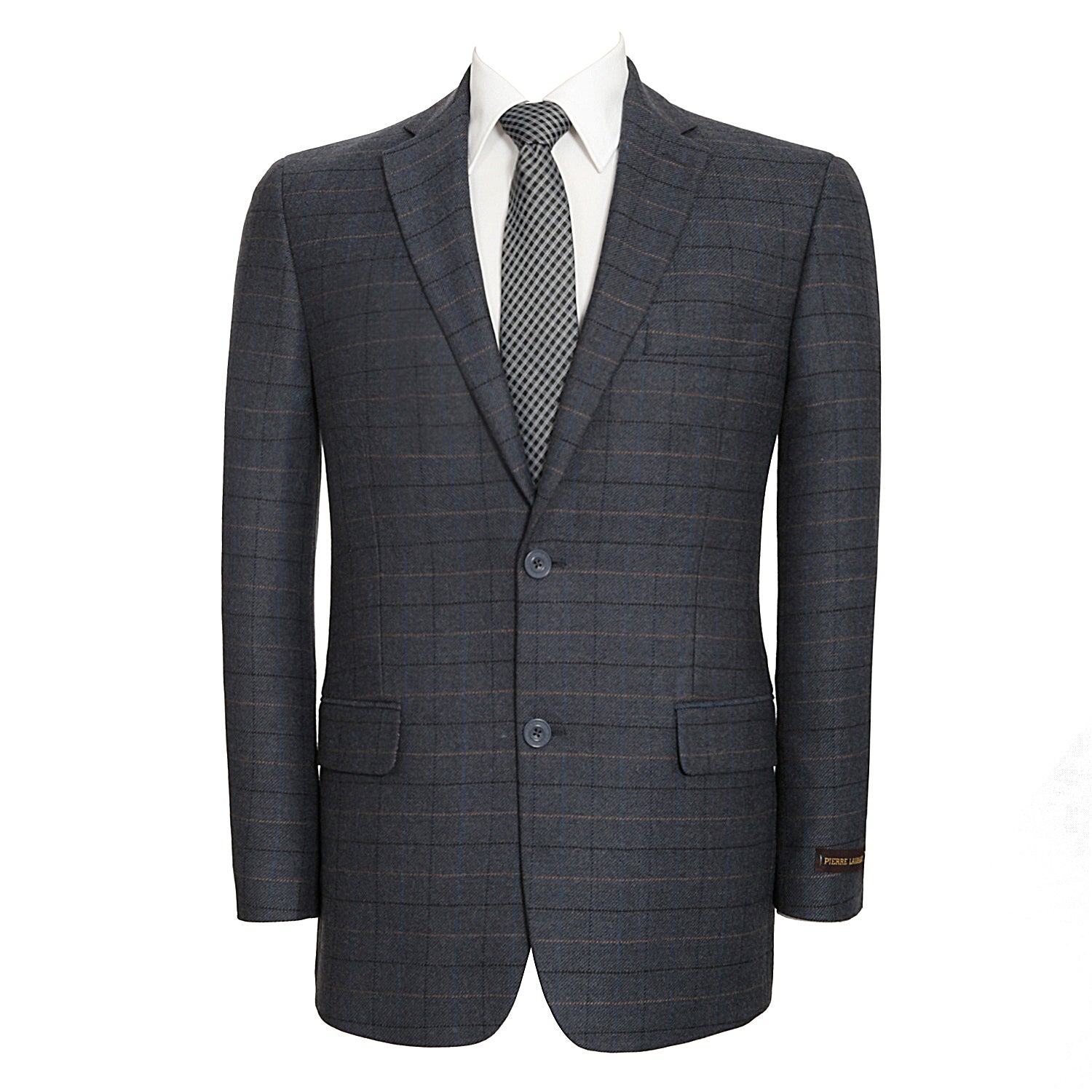 Men's Casual 2 Button Suit Blazer Classic Fit Wool Blend Sport Coat