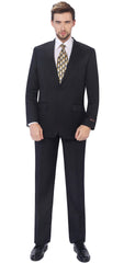 Men's 2-Piece Slim Fit Suit Blazer Dress Elegant Jacket & Pant