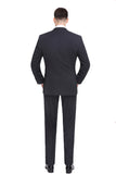 P&L Men's 3-Piece Classic Fit Dress Suits Tuxedo Blazer Jacket Tux Vest & Pants Set