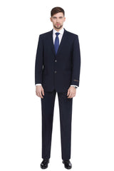 P&L Men's 2-Piece Classic Fit Suit Blazer Jacket Tux & Flat Front Pant