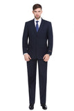 P&L Men's 3-Piece Classic Fit Dress Suits Tuxedo Blazer Jacket Tux Vest & Pants Set