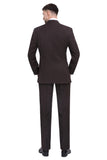 P&L Men's 3-Piece Classic Fit Dress Suits Tuxedo Blazer Jacket Tux Vest & Pants Set