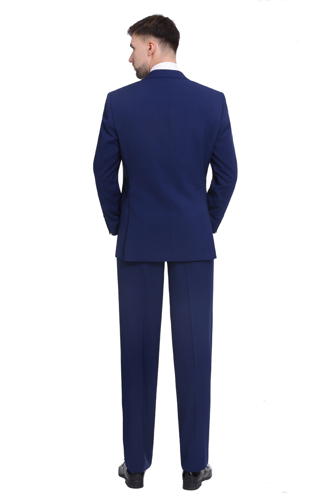 P&L Men's 3-Piece Classic Fit Dress Suits Tuxedo Blazer Jacket Tux Vest & Pants Set