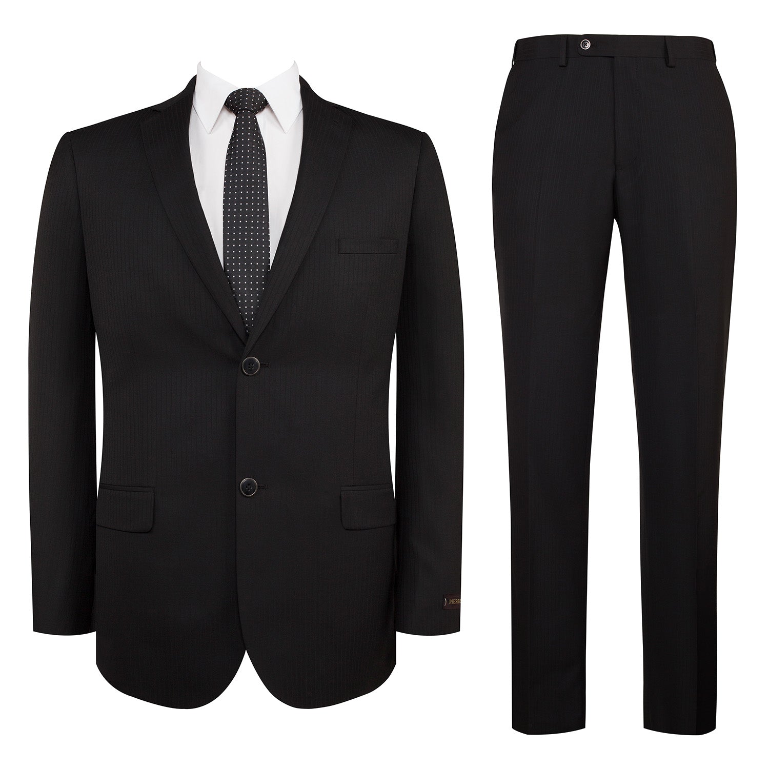 Men's 2-Piece 2 Buttons Slim Fit Jacket Formal Suit