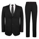 P&L Men's 2 Piece Slim Fit Suit Set