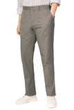 P&L Men's Straight Fit Comfort Stretch Flat Front Pants